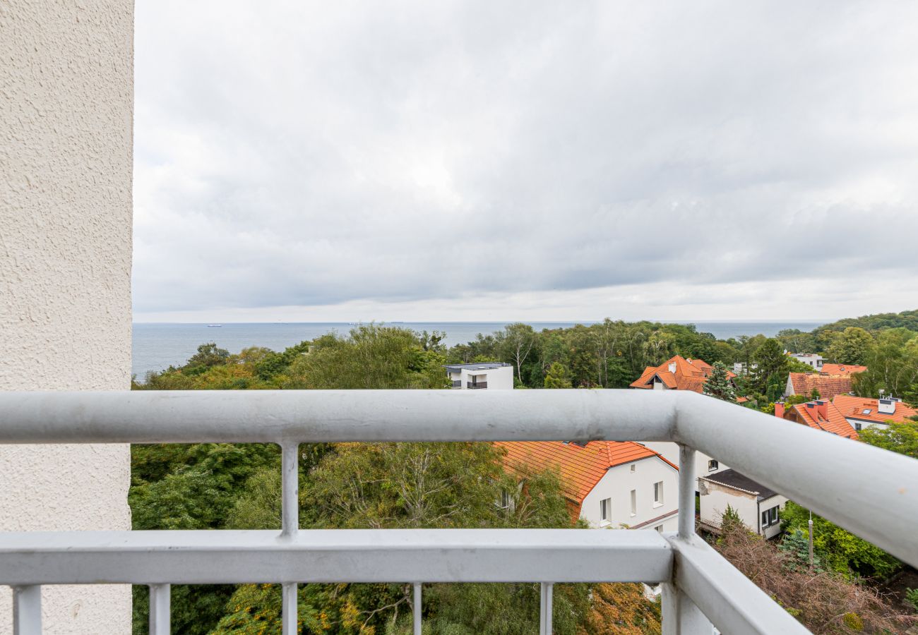 Ferienwohnung in Gdynia - Wyspiańskiego 10/58 Gdynia | 2 Schlafzimmer & Balkon