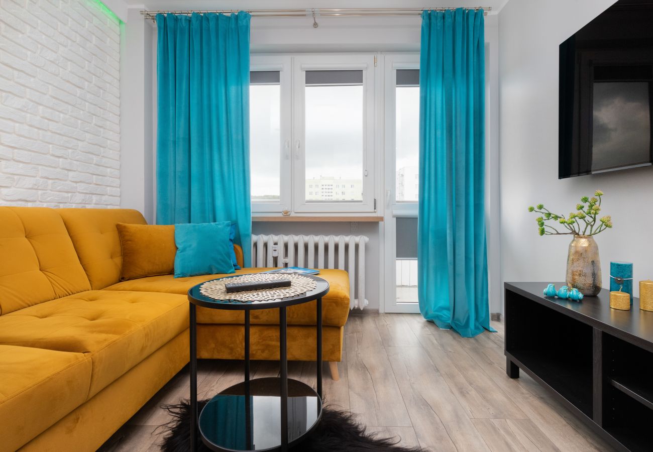 Ferienwohnung in Gdynia - Wyspiańskiego 10/58 Gdynia | 2 Schlafzimmer & Balkon