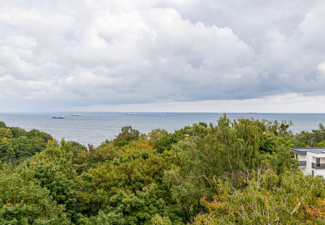 Ferienwohnung in Gdynia - Wyspiańskiego 10/58 Gdynia | 2 Schlafzimmer & Balkon