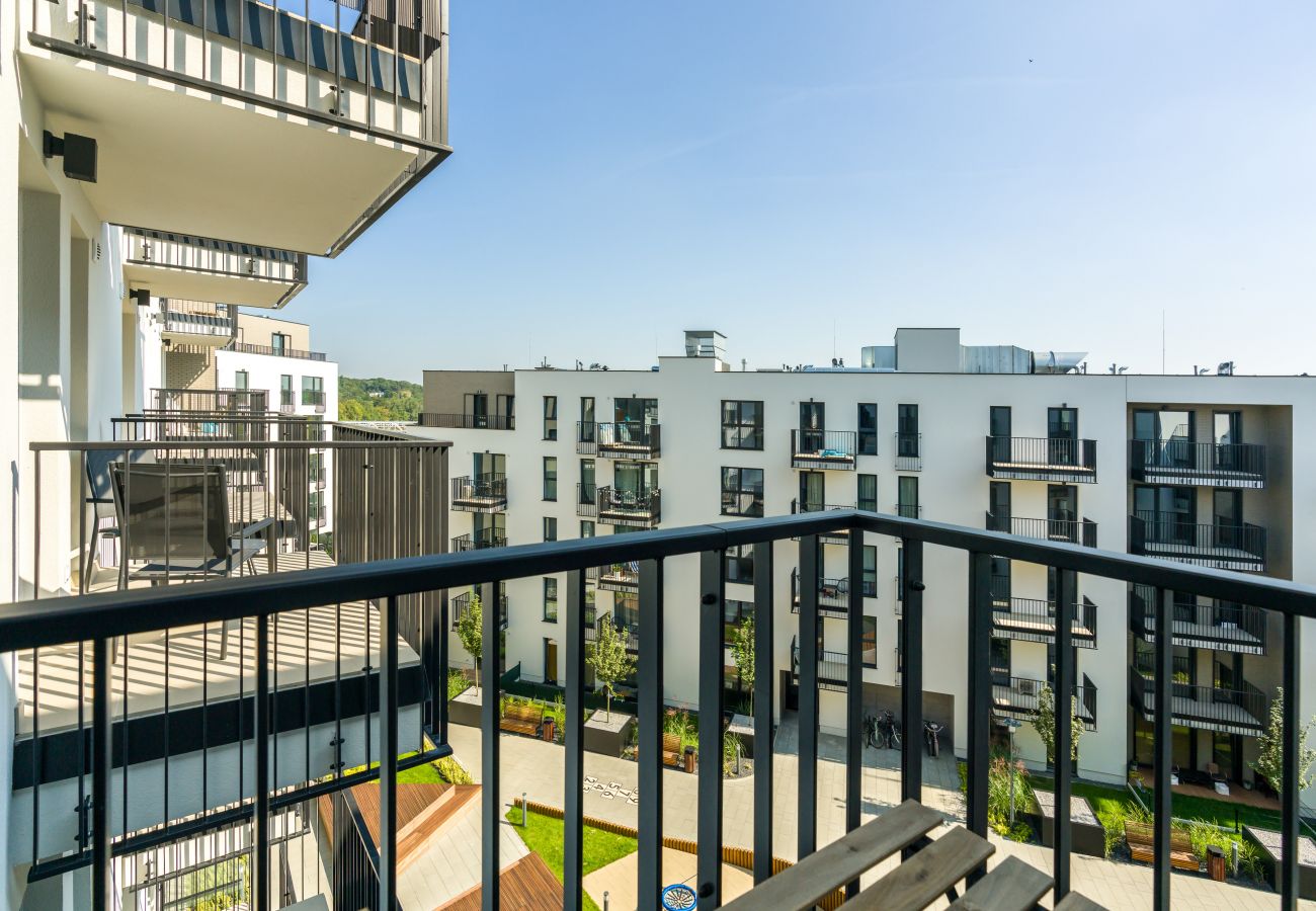 Studio in Poznań - Ferienwohnung mit Balkon | Garbary 104C