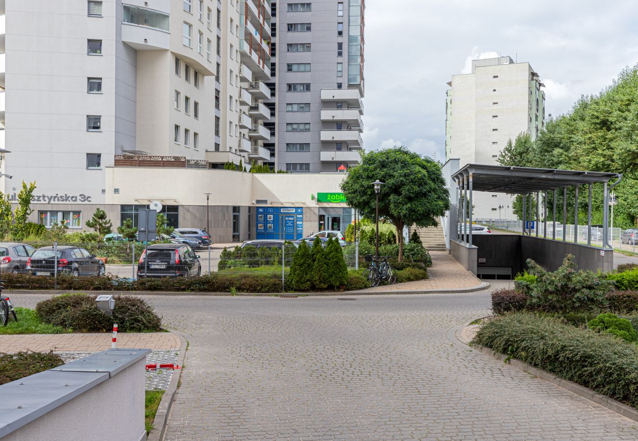 Ferienwohnung in Gdańsk - Trzy Żagle 3B/64, 1 schlafzimmer, Gdańsk Przymorze