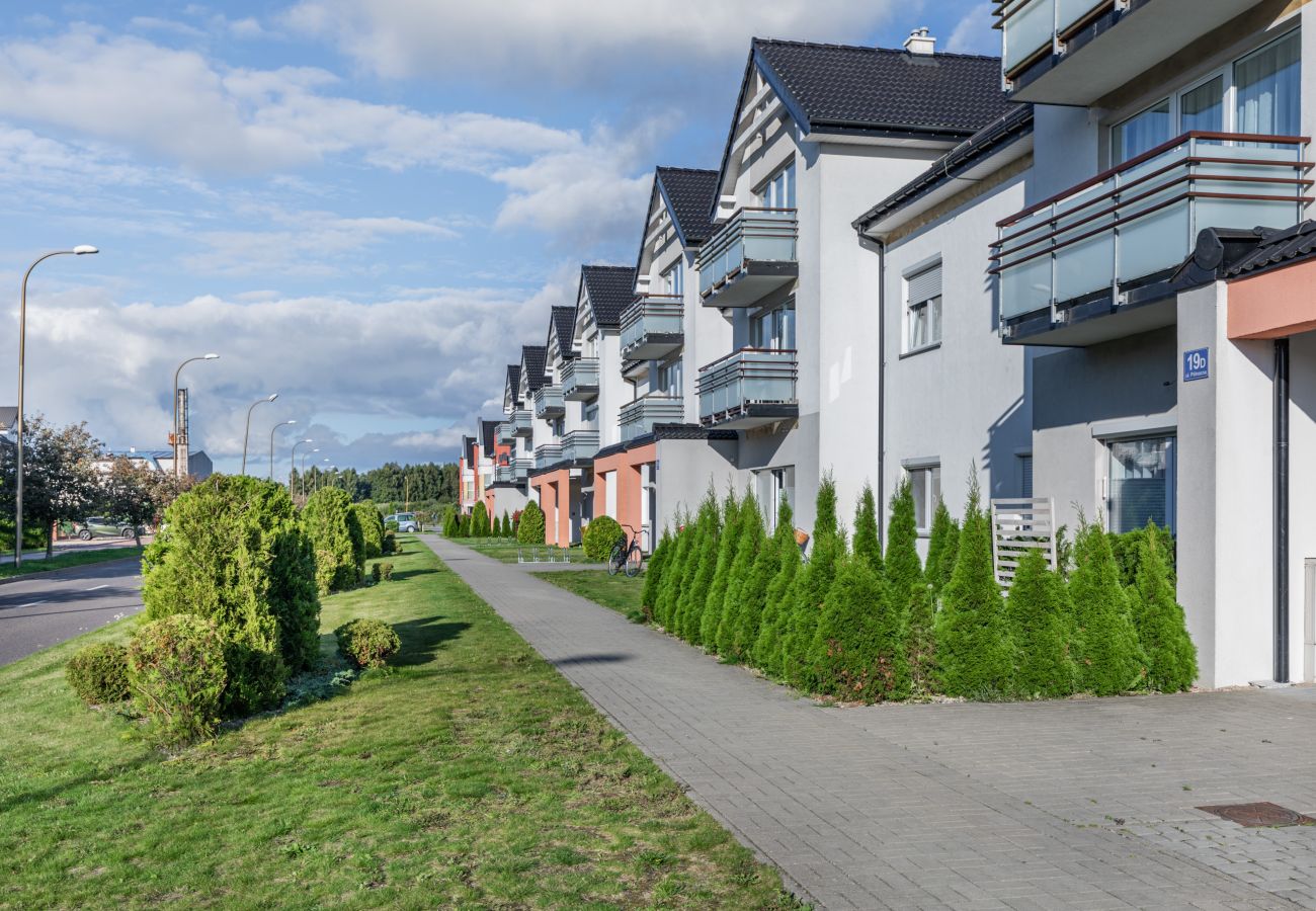 Ferienwohnung in Darłowo - Północna 19C Ferienwohnung mit Terrasse