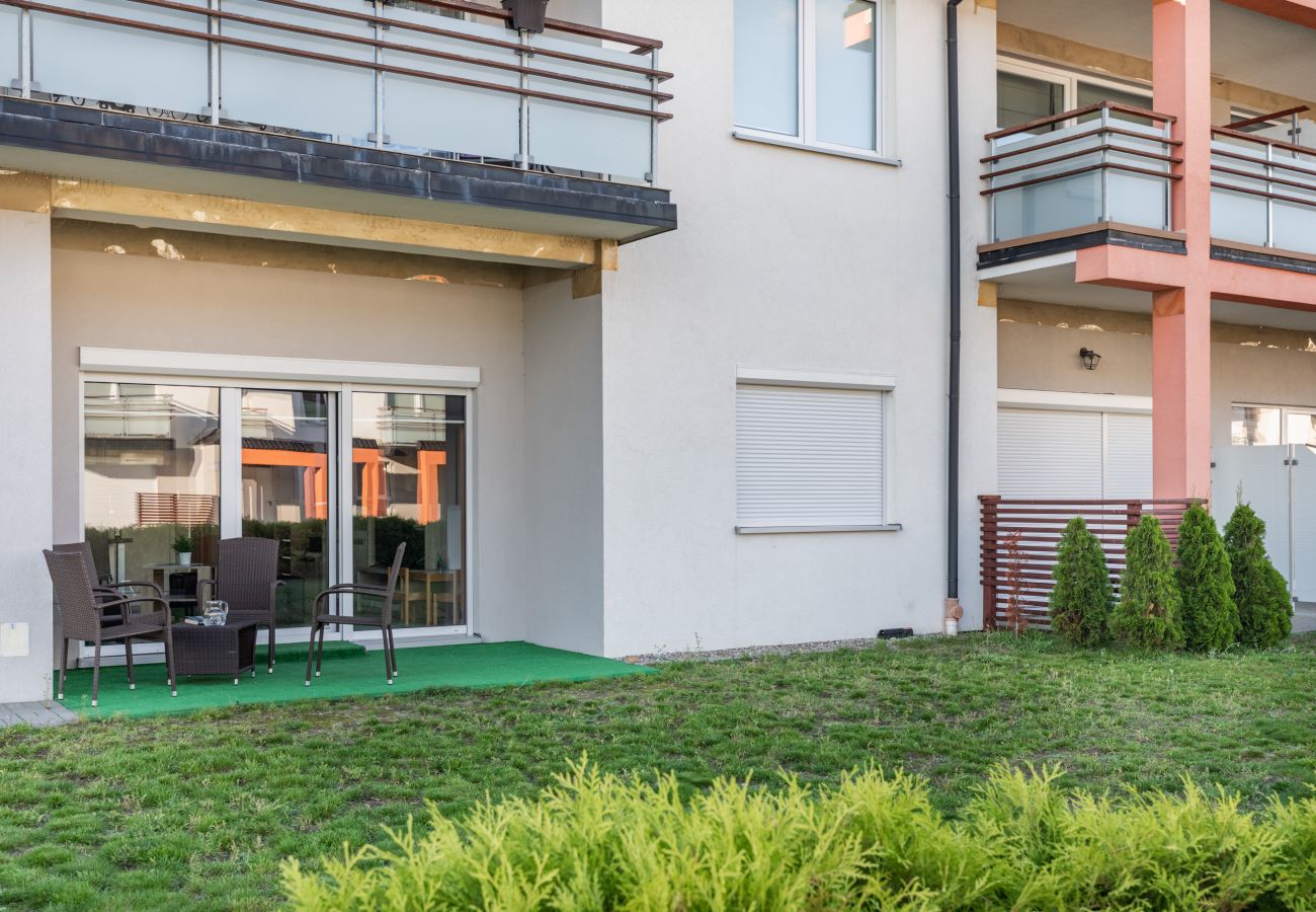 Ferienwohnung in Darłowo - Północna 19C Ferienwohnung mit Terrasse