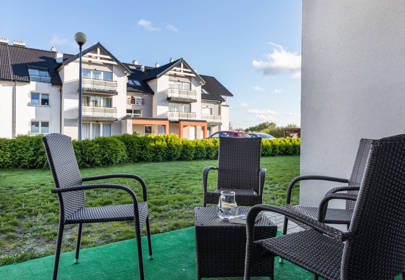 Ferienwohnung in Darłowo - Północna 19C Ferienwohnung mit Terrasse