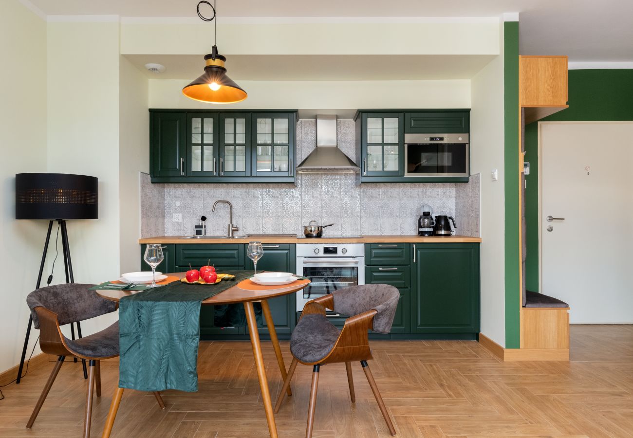 Ferienwohnung in Gdańsk - Apartment Grano Green Comfort | Gdańsk Wyspa Spichrzów