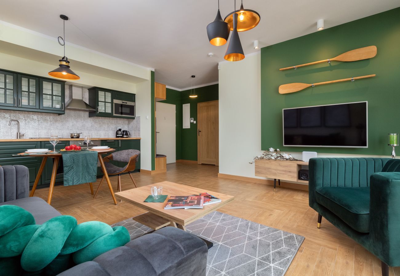 Ferienwohnung in Gdańsk - Apartment Grano Green Comfort | Gdańsk Wyspa Spichrzów