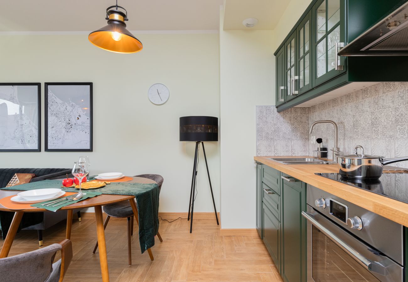 Ferienwohnung in Gdańsk - Apartment Grano Green Comfort | Gdańsk Wyspa Spichrzów