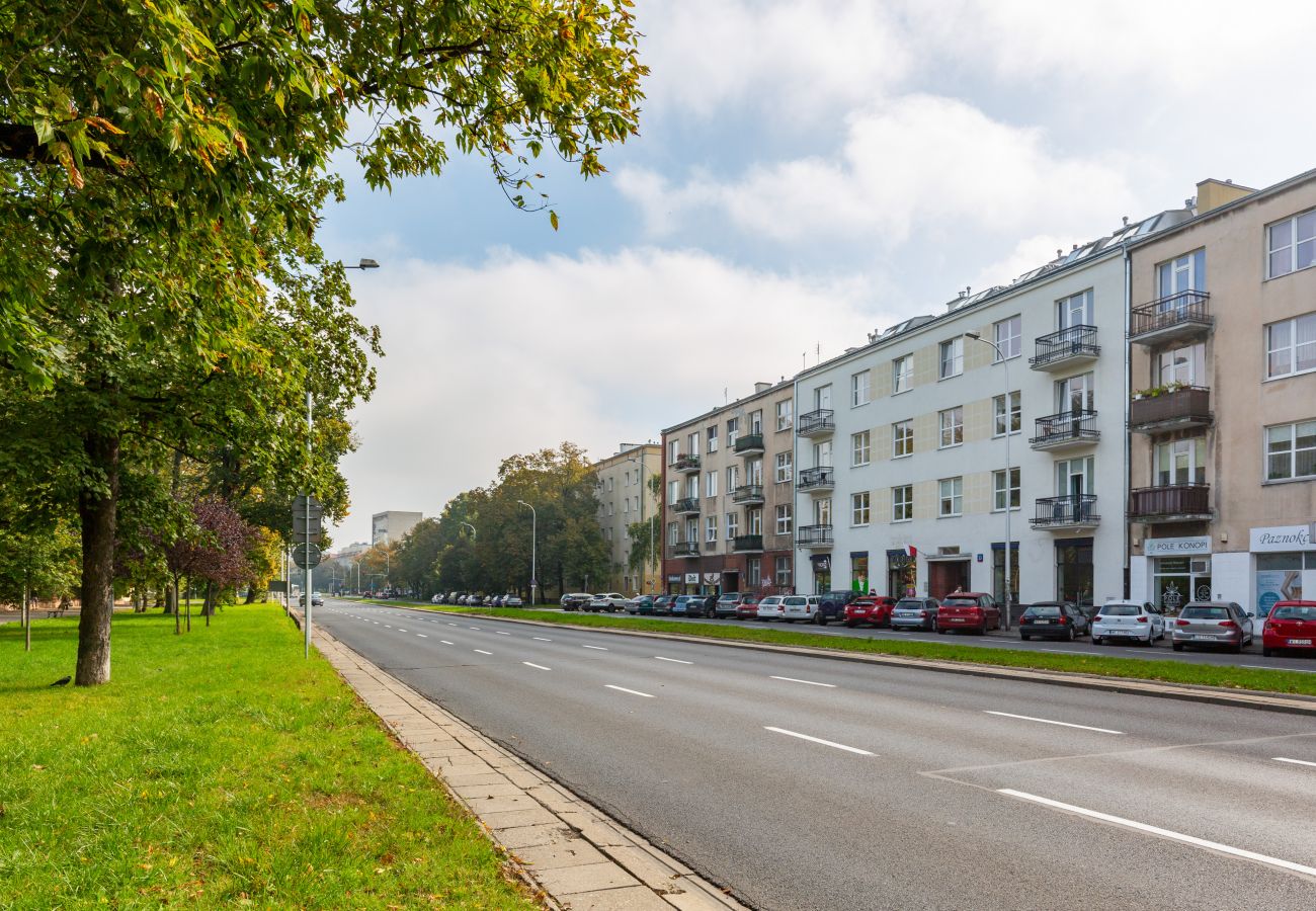 Ferienwohnung in Warszawa - Gagarina 33/27, 1 Schlafzimmer, Warschau Mokotów