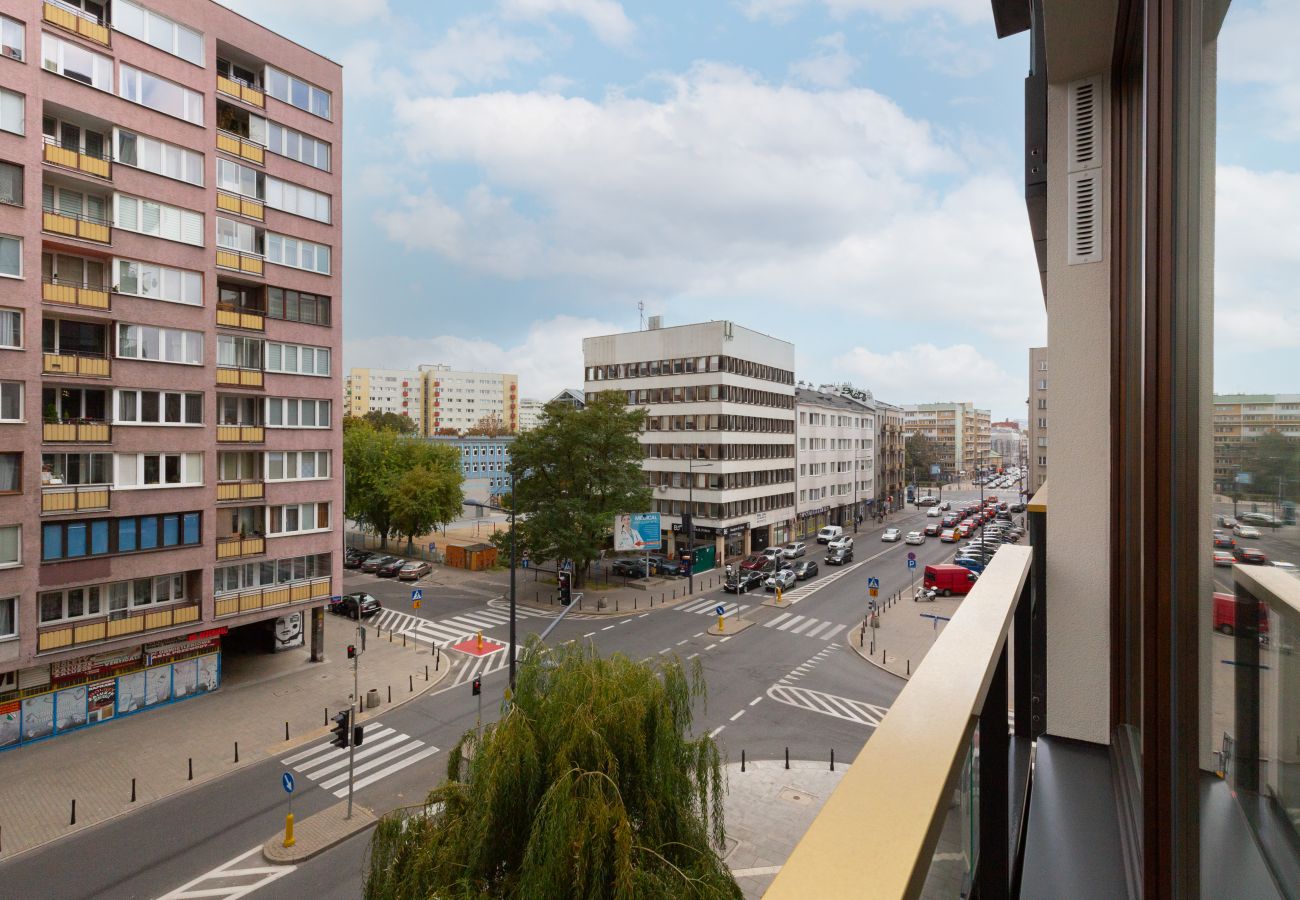 Ferienwohnung in Warszawa - Ogrodowa 31/35 Nr 22, 1 Schlafzimmer Prestige, Warschau Wola