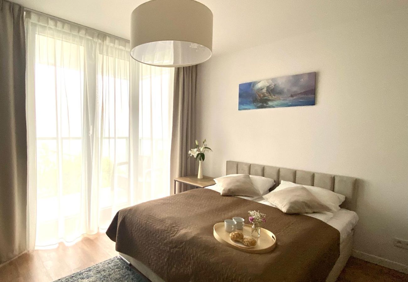 Studio in Mielno - Jantaris B36 | Ferienwohnung mit Balkon