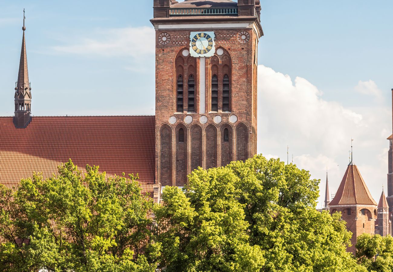 Ferienwohnung in Gdańsk - Rajska 8/139 | 2 Schlafzimmer, Balkon & Parkplatz