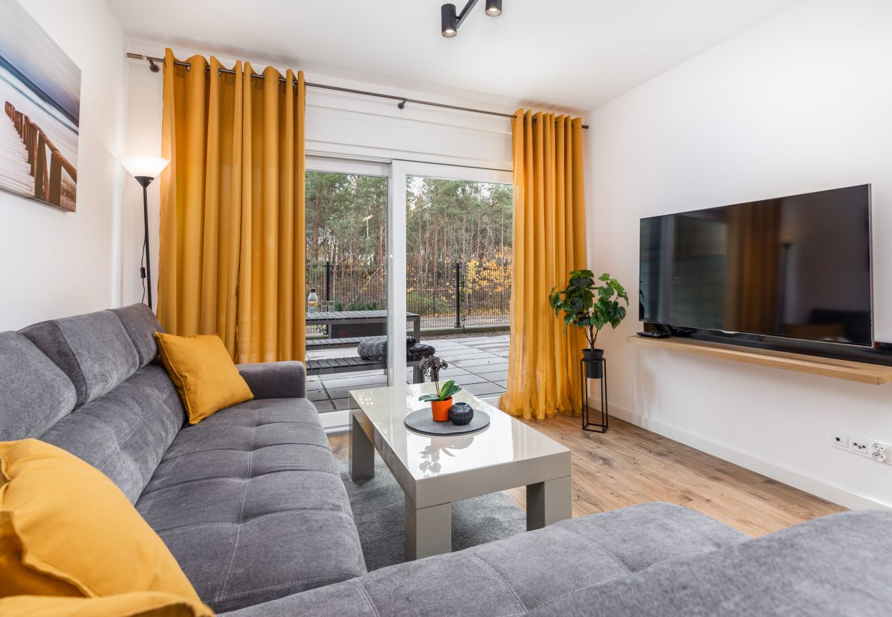 Ferienwohnung in Międzywodzie - Na Wydmach B6 | Ferienwohnung mit Terrasse