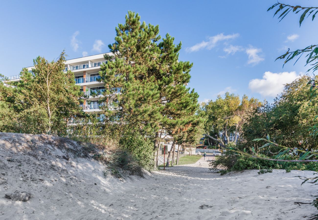 Ferienwohnung in Darłowo - Wohnungen Natural mit Klimaanlage & Balkon | Darłowo