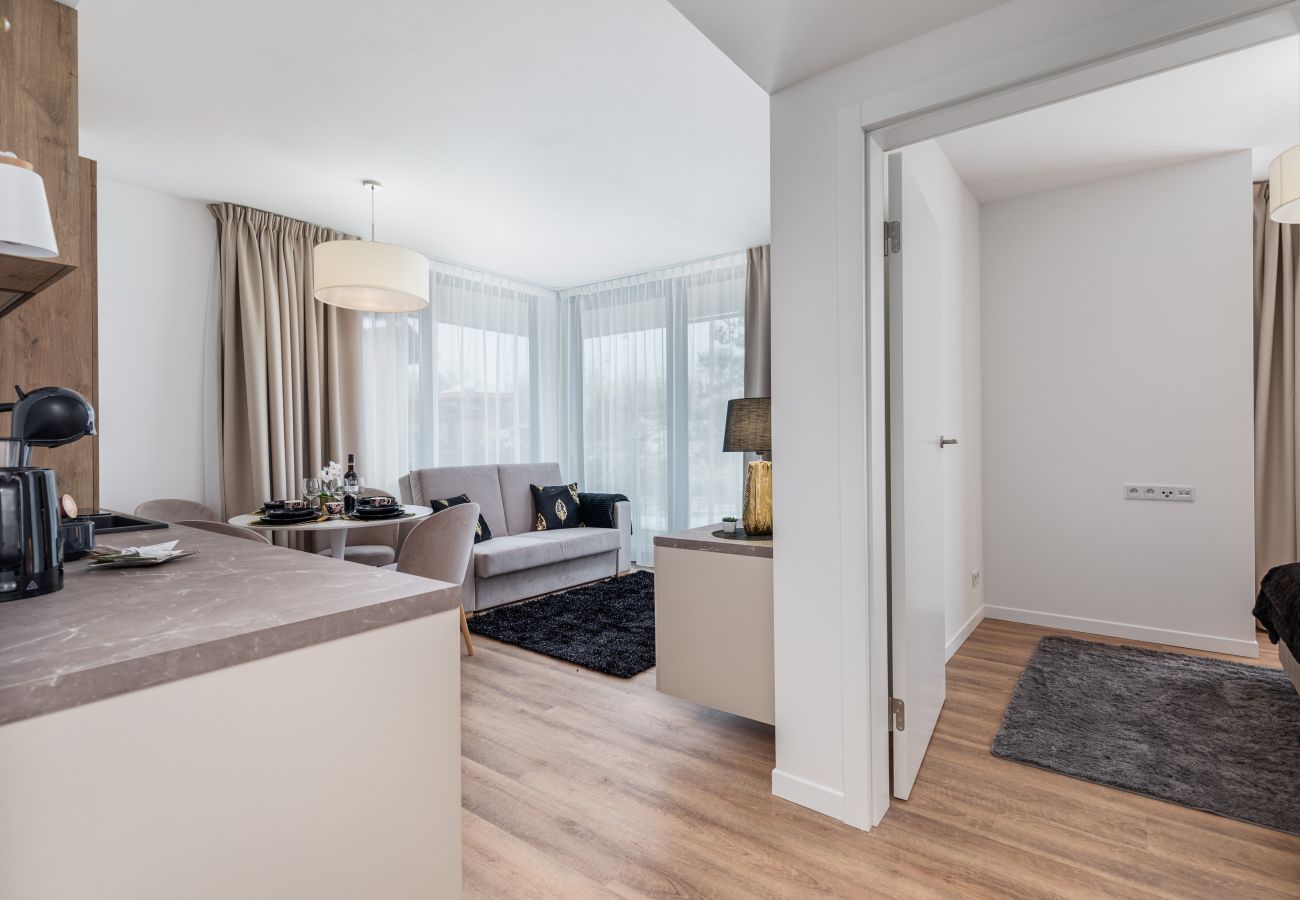 Ferienwohnung in Mielno - 54 / 5 000 Wyniki tłumaczenia Jantaris A1 | Apartment mit zwei Schlafzimmern und einer Terrasse 