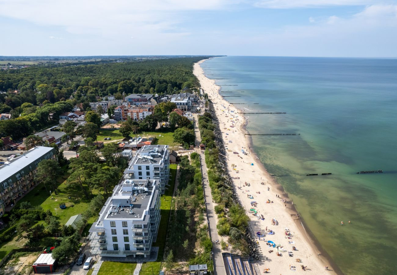 Ferienwohnung in Mielno - 54 / 5 000 Wyniki tłumaczenia Jantaris A1 | Apartment mit zwei Schlafzimmern und einer Terrasse 