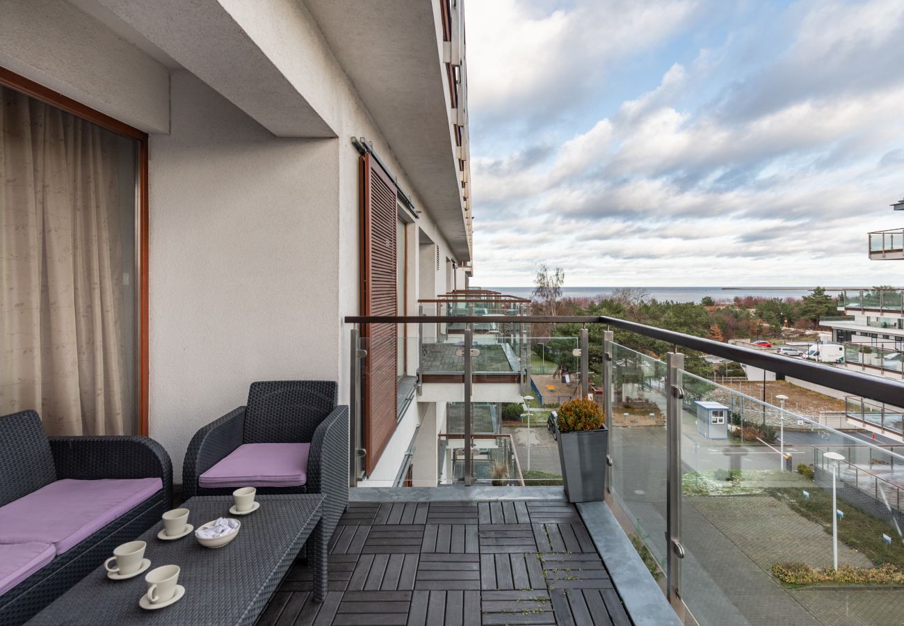 Ferienwohnung in Świnoujście - Appartament Baltic Park 26/633 mit 2 Schlafzimmer und Balcony