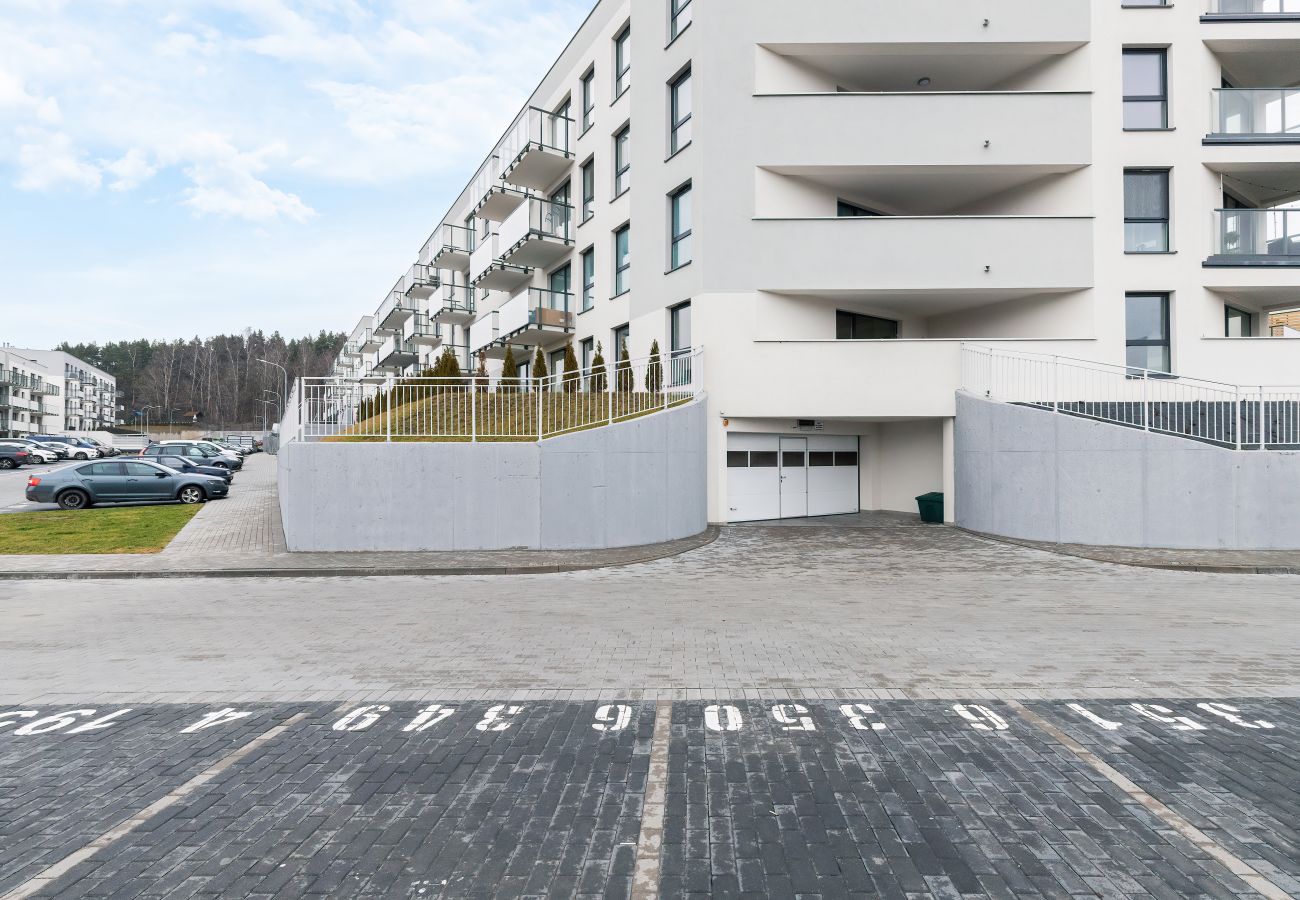 Ferienwohnung in Gdynia - Nadmorskie Tarasy 13/11 | Für 10 Personen mit Blick auf den Hafen