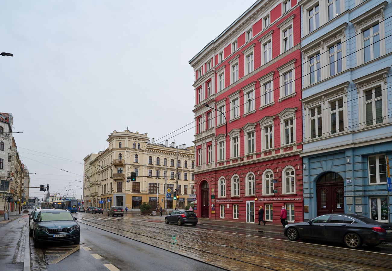 Ferienwohnung in Wrocław - Am Bahnhof | Schicke 1-Schlafzimmer-Wohnung | Piłsudskiego 91 Wrocław