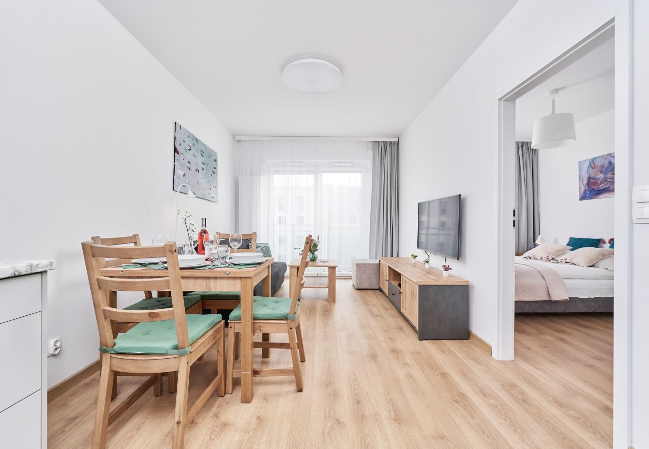 Ferienwohnung in Wrocław - Apartment mit 1 Schlafzimmer | Wichrowa 22C/18