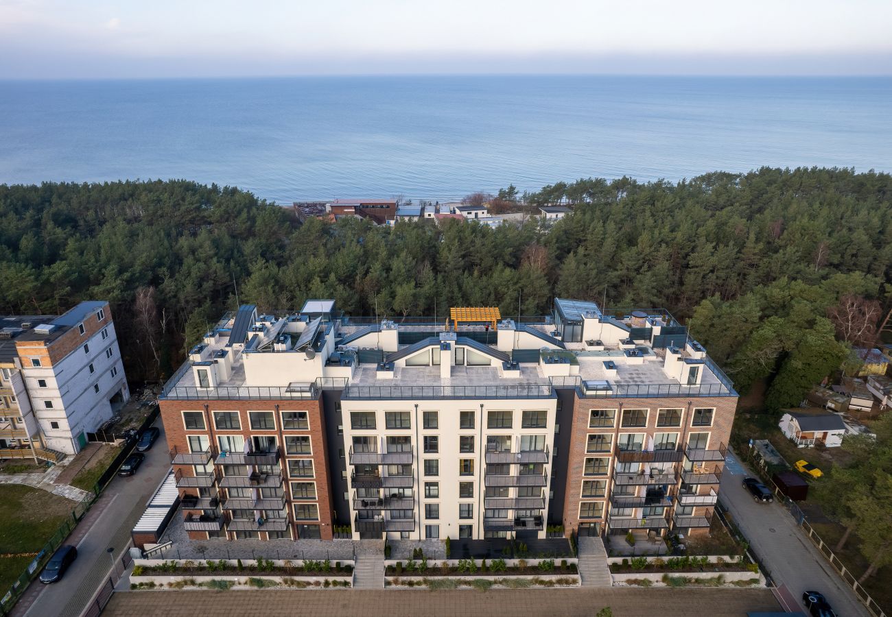 Ferienwohnung in Międzywodzie -  Na Wydmach B17 - Apartment mit einem Schlafzimmer und Balkon