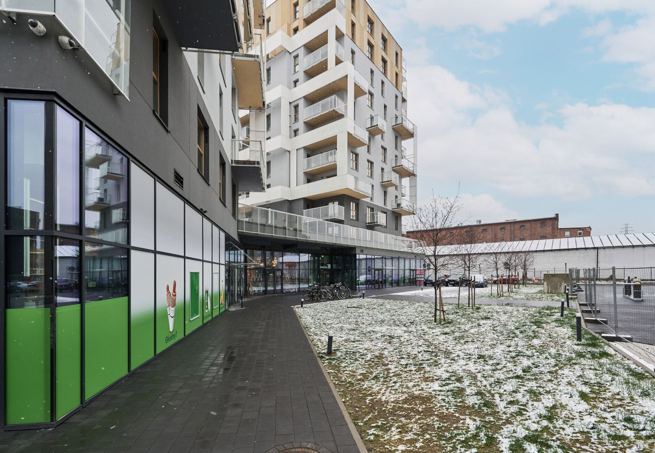 Ferienwohnung in Wrocław - Apartment mit 1 Schlafzimmer und Terrasse | Krakowska 39/162