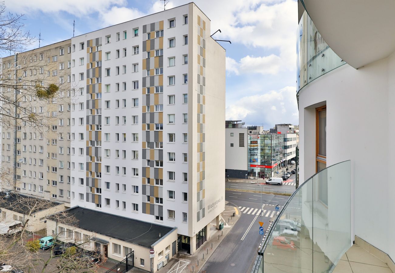 Ferienwohnung in Gdynia - Batorego 7/37, Maisonette-Wohnung mit Balkon