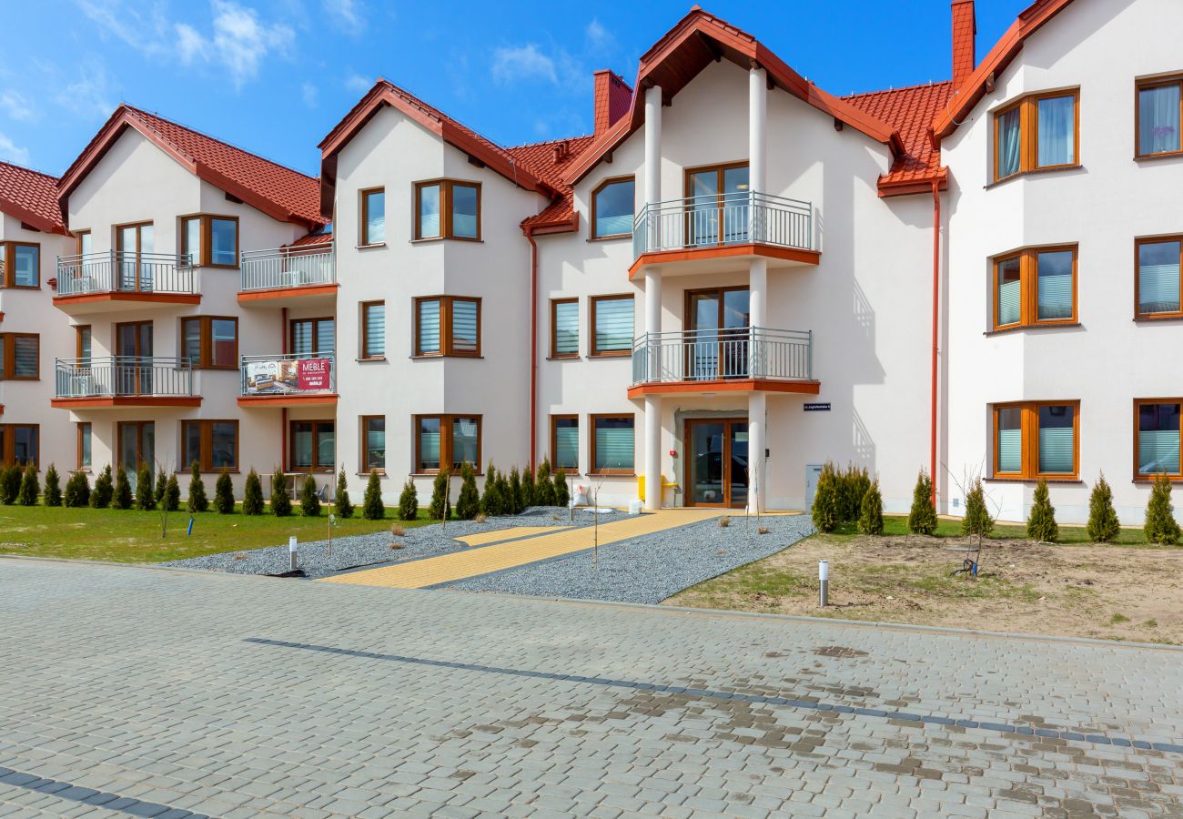 Ferienwohnung in Darłowo - Darłówko Wschodnie, Jagiellońska  4/21, 1 Schlafzimmer, Balkon