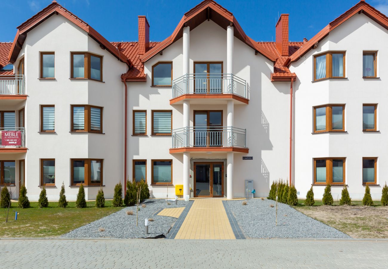 Ferienwohnung in Darłowo - Darłówko Wschodnie, Jagiellońska  4/21, 1 Schlafzimmer, Balkon