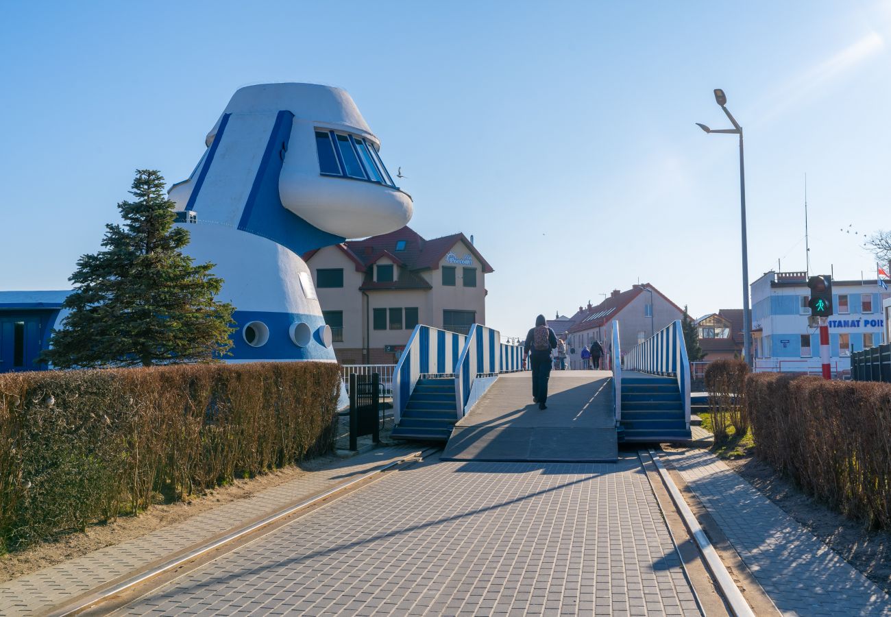 Ferienwohnung in Darłowo - Darłówko Wschodnie, Jagiellońska  4/21, 1 Schlafzimmer, Balkon