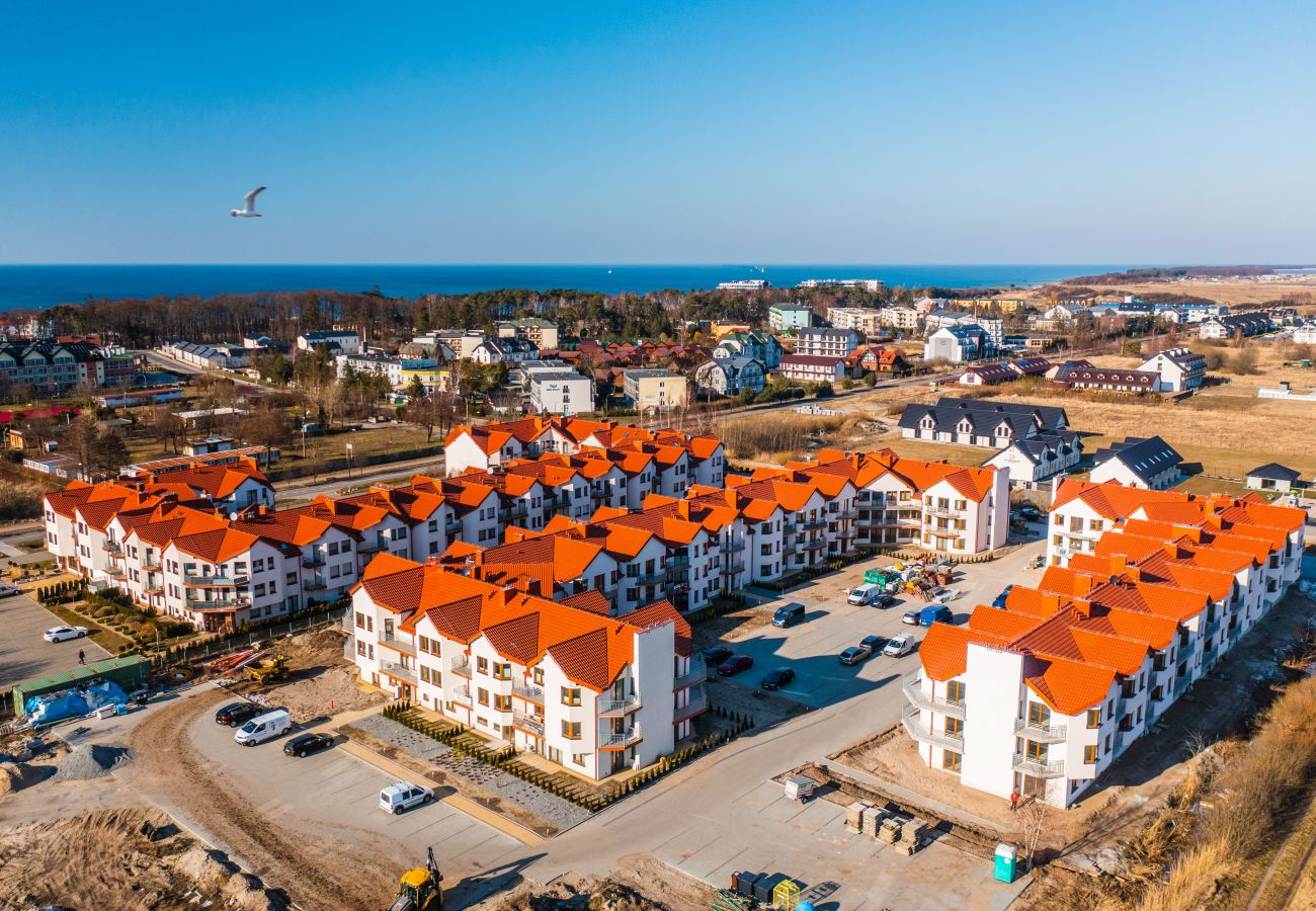 Ferienwohnung in Darłowo - Darłówko Wschodnie, Jagiellońska  4/21, 1 Schlafzimmer, Balkon