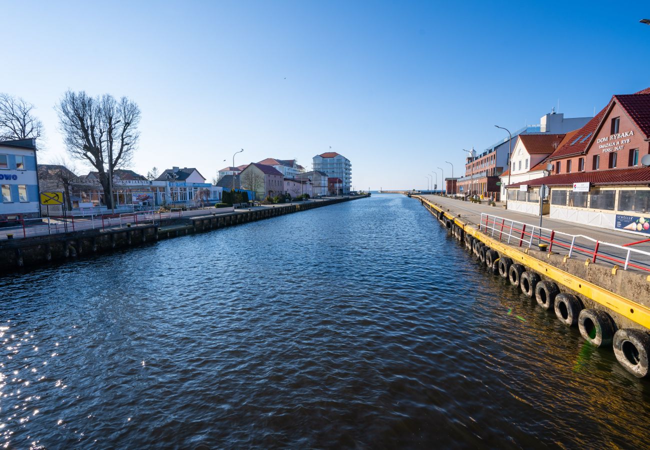 Ferienwohnung in Darłowo - Darłówko Wschodnie, Jagiellońska  4/21, 1 Schlafzimmer, Balkon