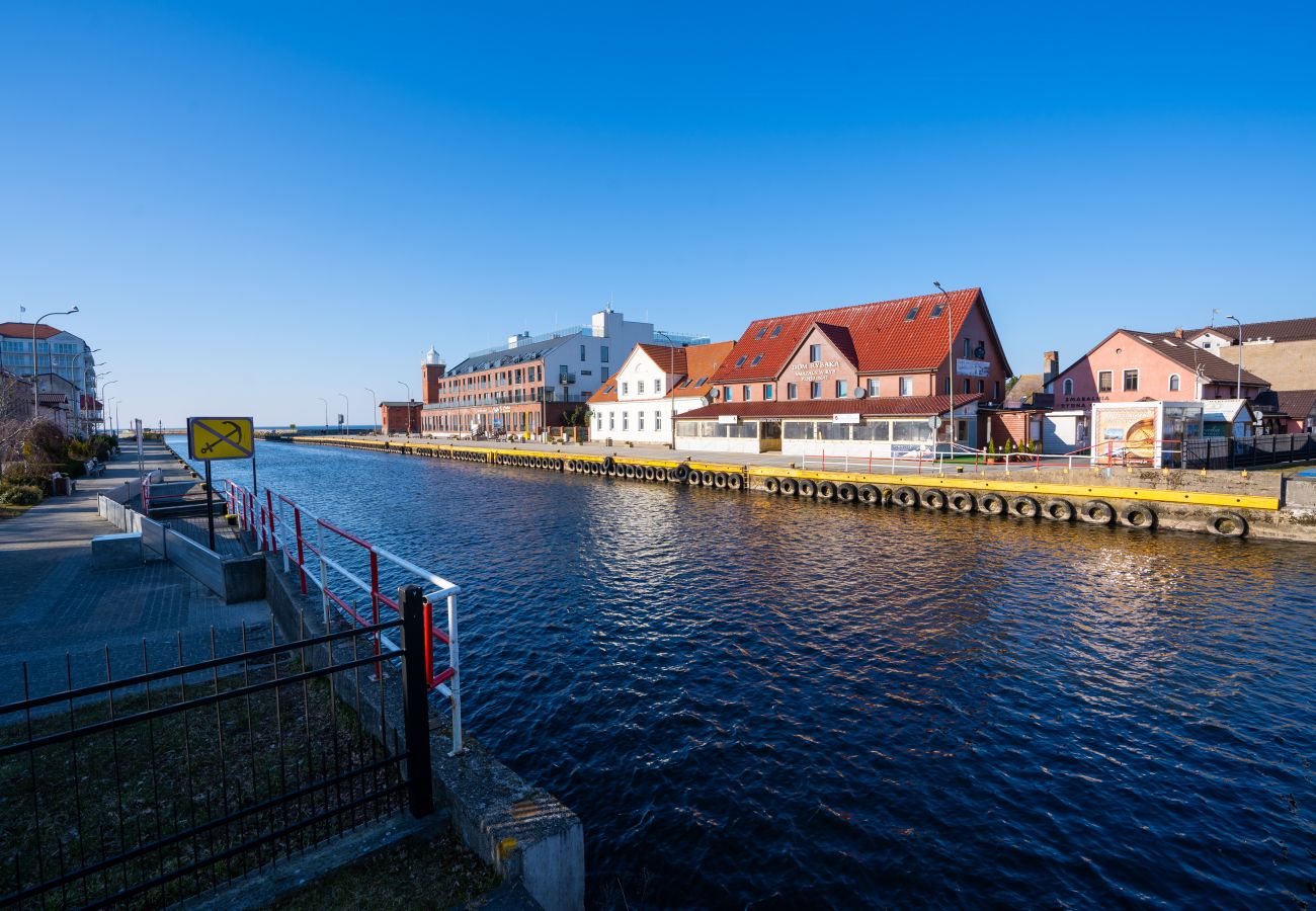 Ferienwohnung in Darłowo - Darłówko Wschodnie, Jagiellońska  4/21, 1 Schlafzimmer, Balkon