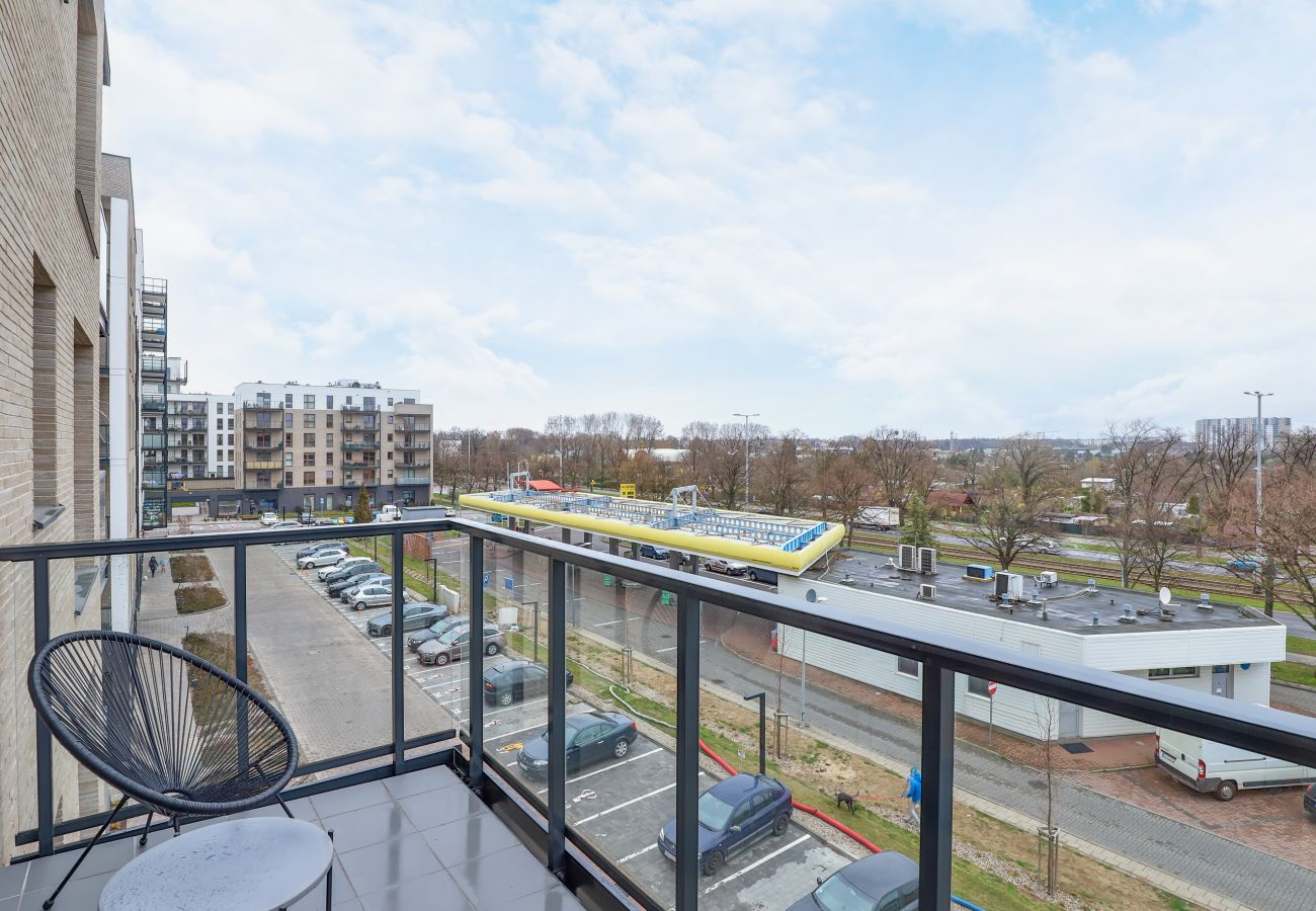 Ferienwohnung in Gdańsk - Hallera 130/38 | Parking & balcony