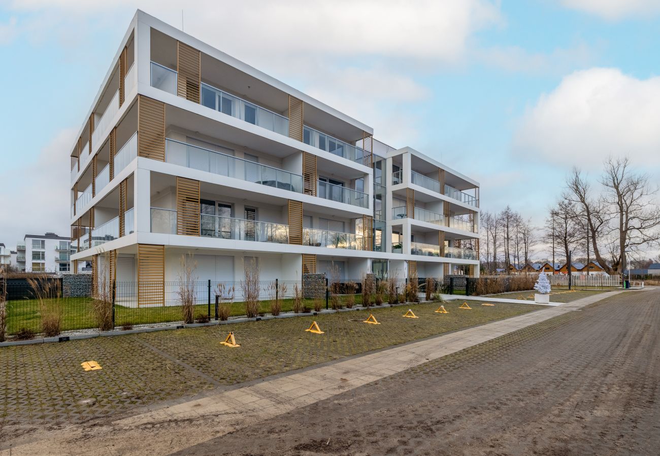 Ferienwohnung in Gąski - Nadbrzeżna 106D/25, 1 schlafzimmer mit balkon, Gąski