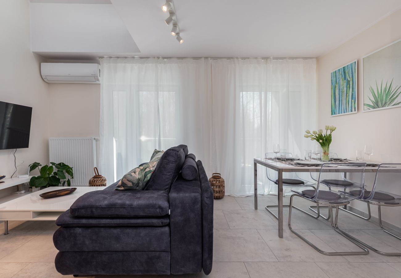 Ferienwohnung in Niechorze - Zaciszna 13/22, 1 Schlafzimmer, Balkon