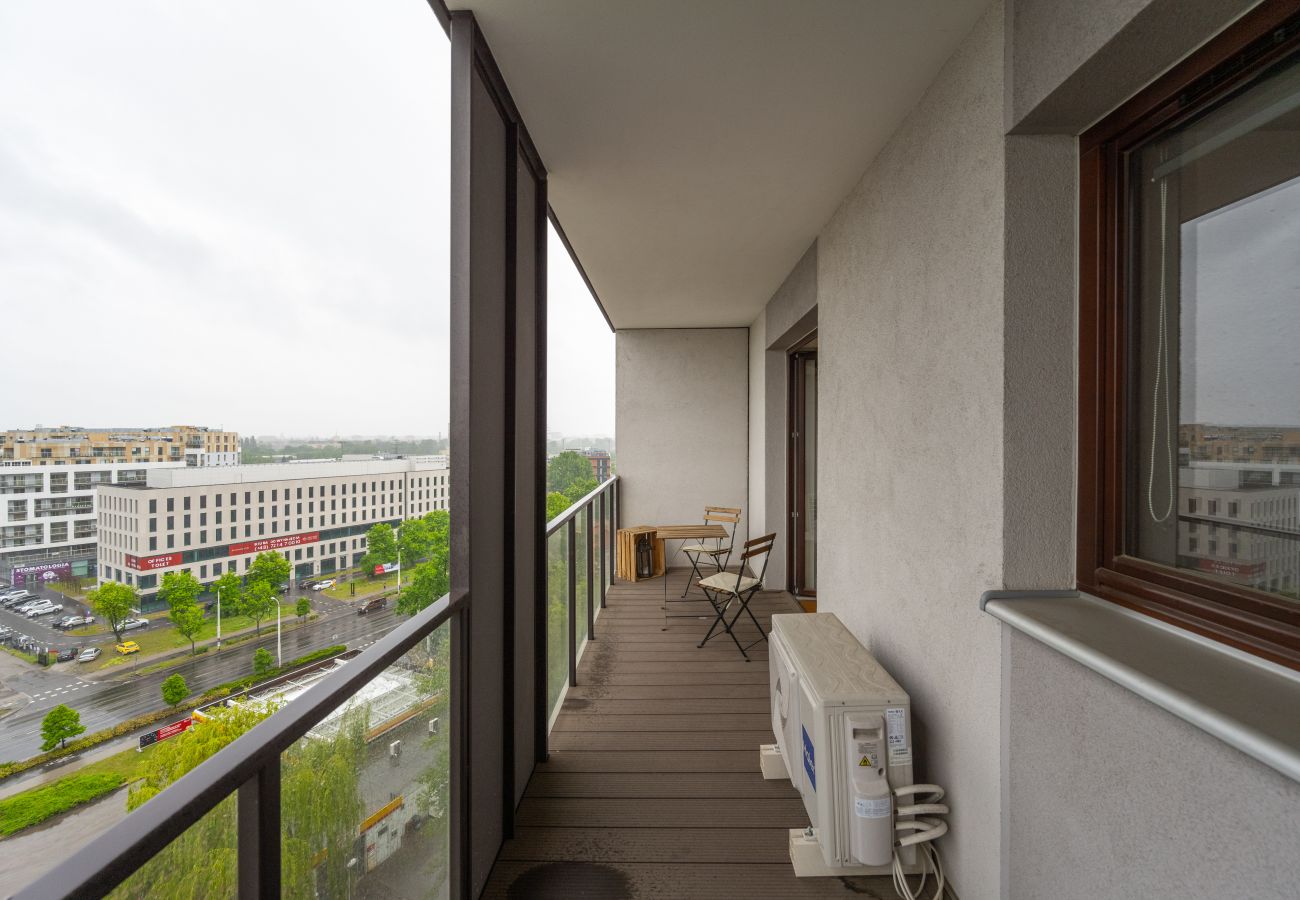 Ferienwohnung in Wrocław - Krakowska 84/70, 1 Schlafzimmer, Balkon