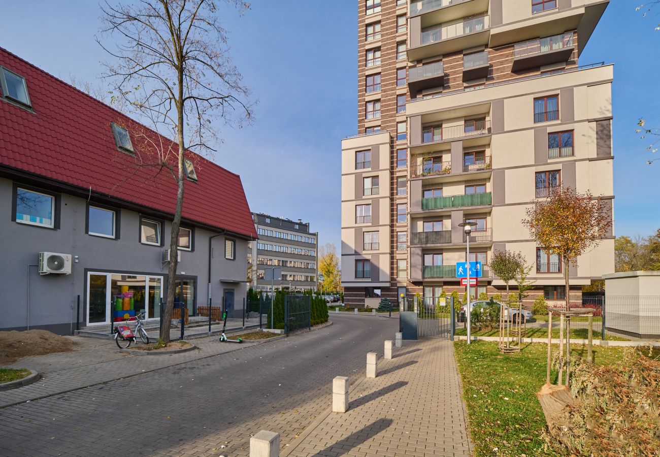 Ferienwohnung in Wrocław - Krakowska 84/70, 1 Schlafzimmer, Balkon