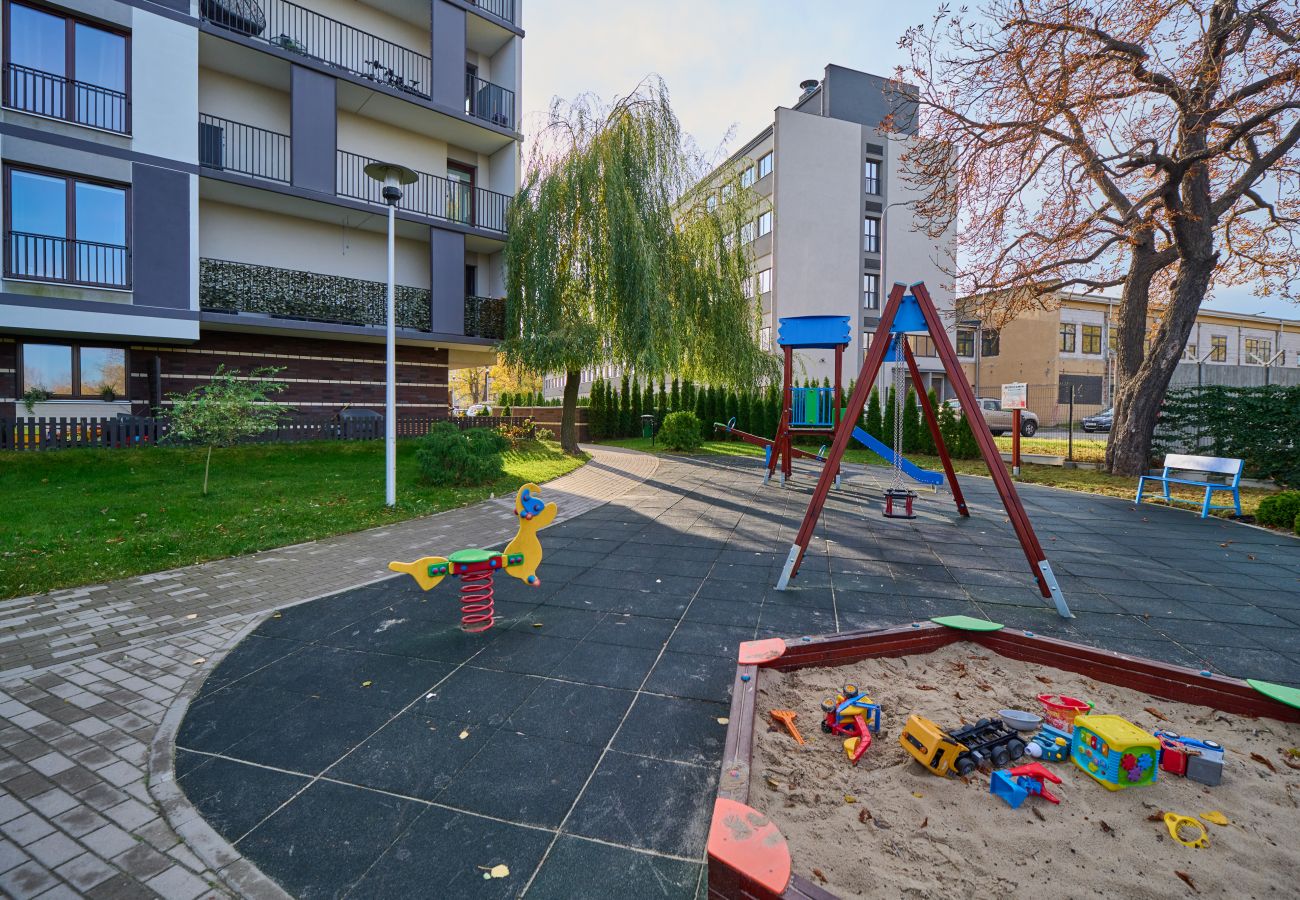 Ferienwohnung in Wrocław - Krakowska 84/70, 1 Schlafzimmer, Balkon