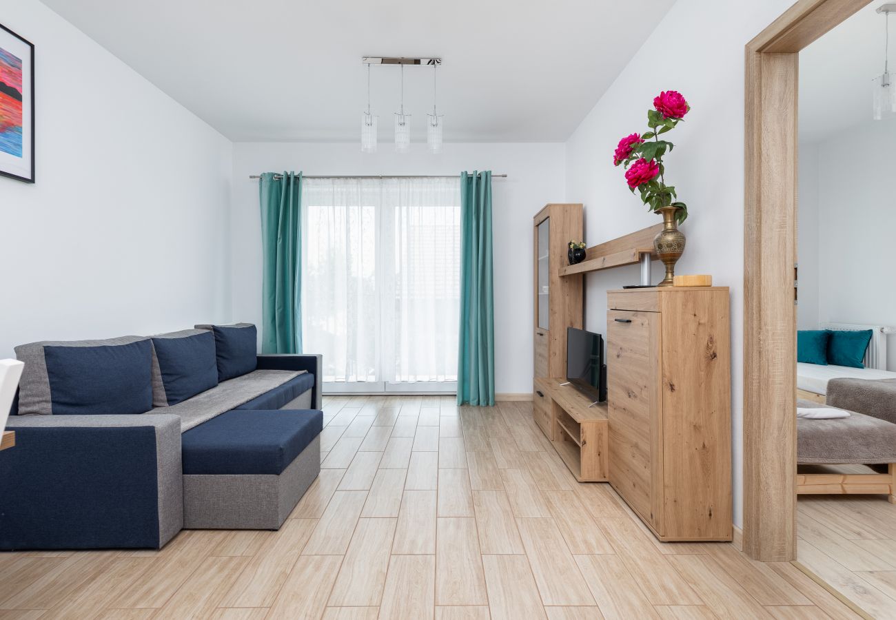 Ferienwohnung in Dziwnówek - Nad Zalewem 9/14, 1 Schlafzimmer, Balkon