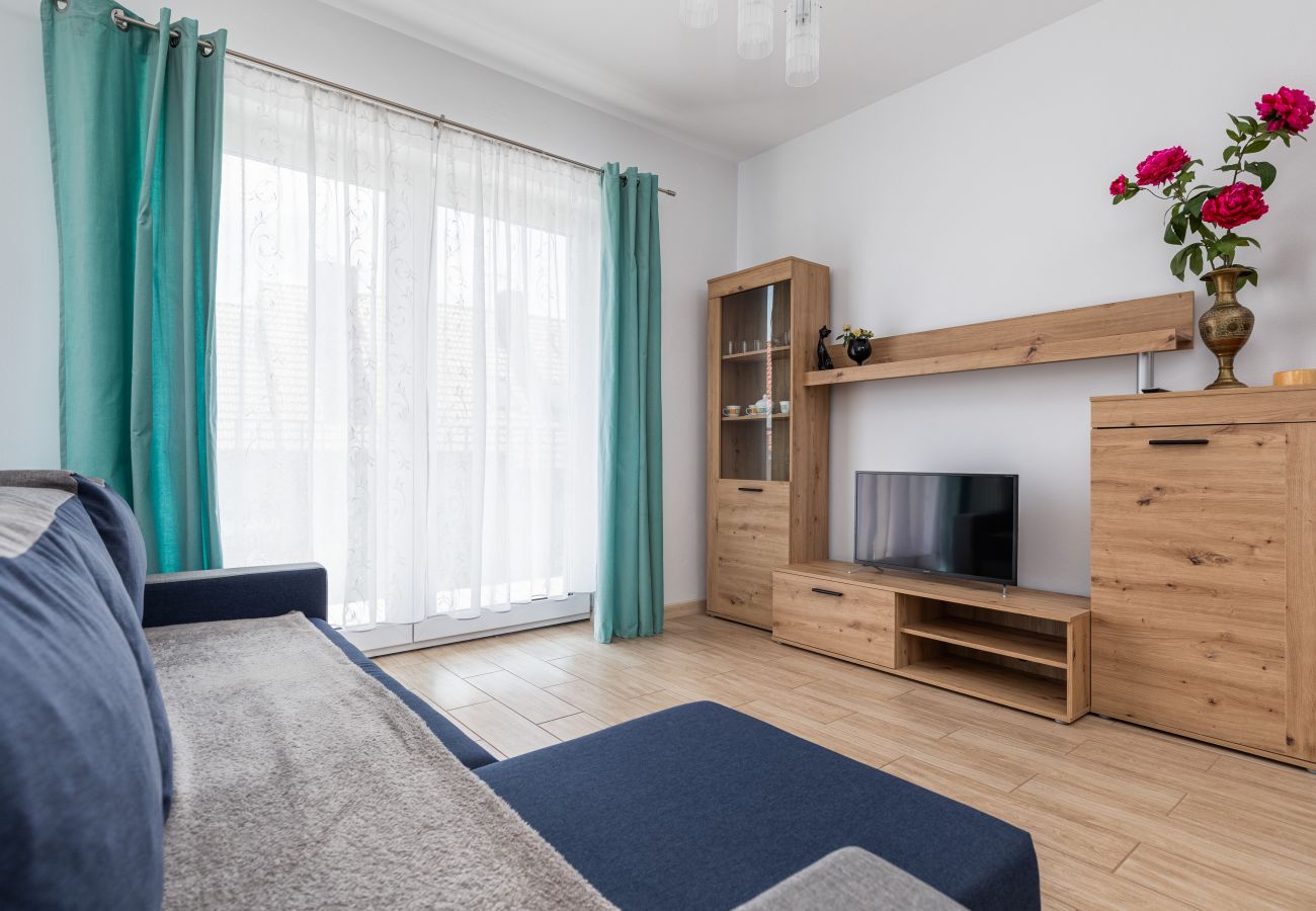 Ferienwohnung in Dziwnówek - Nad Zalewem 9/14, 1 Schlafzimmer, Balkon