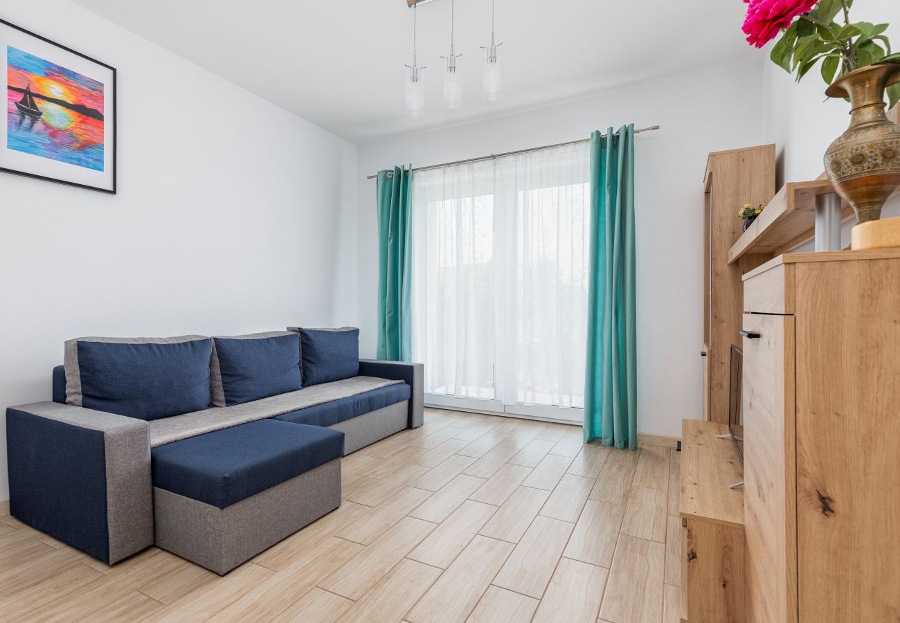 Ferienwohnung in Dziwnówek - Nad Zalewem 9/14, 1 Schlafzimmer, Balkon