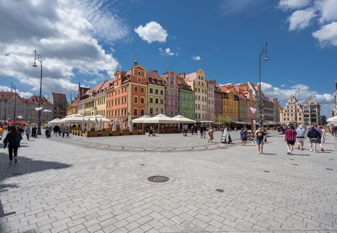 Ferienwohnung in Wrocław - Ecke Marktplatz | Gemütliche 1-Schlafzimmer-Altstadtwohnung