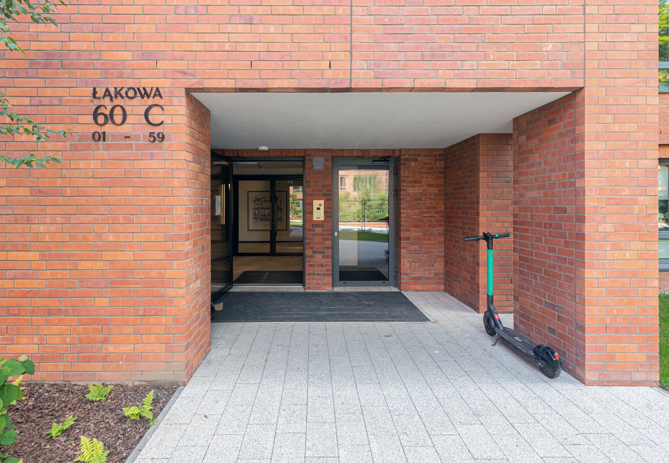 Ferienwohnung in Gdańsk - Łąkowa 60C, 1 Schlafzimmer, Danzig