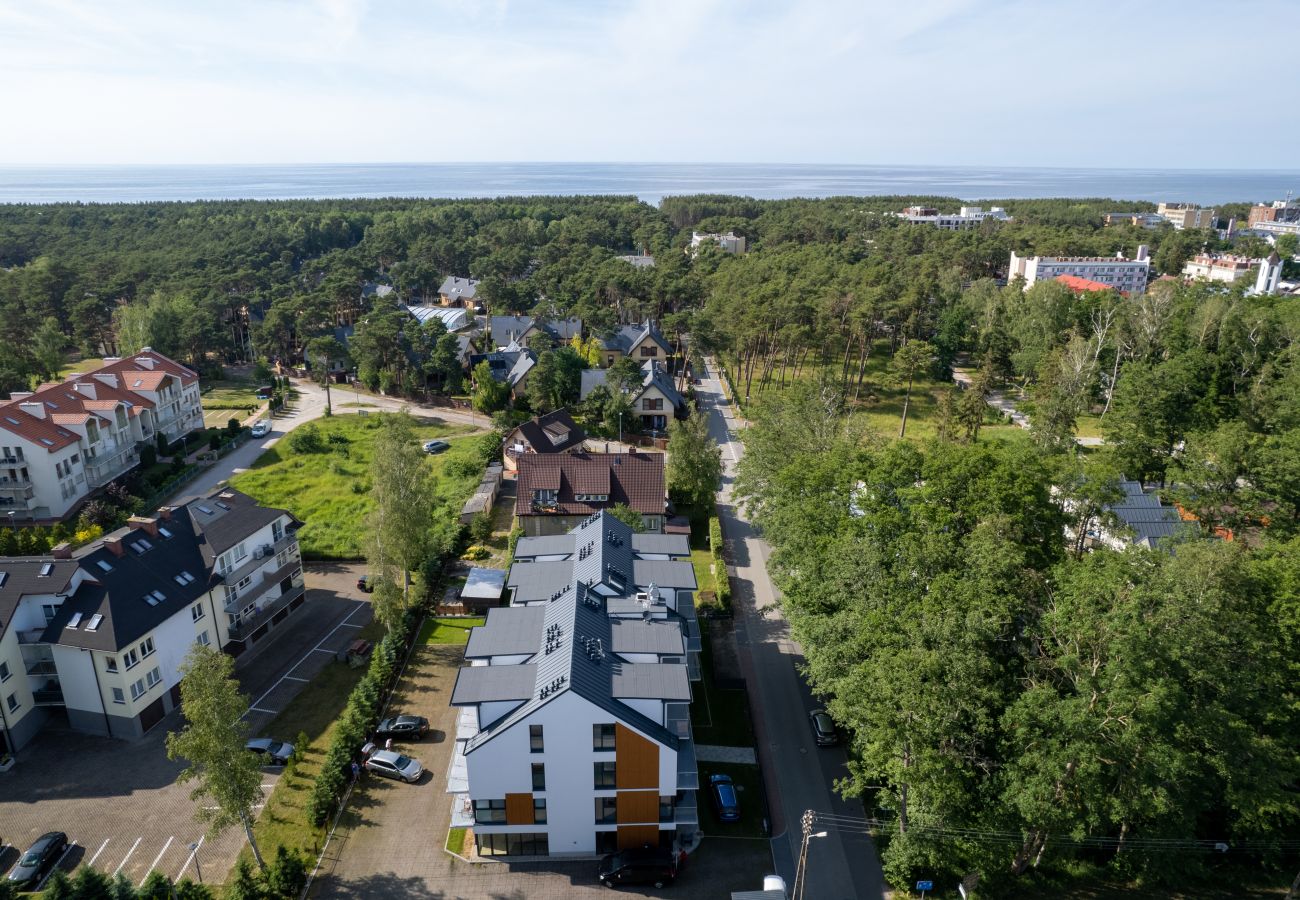 Ferienwohnung in Międzywodzie - Little Laguna 1b/10, 1 Schlafzimmer, Balkon