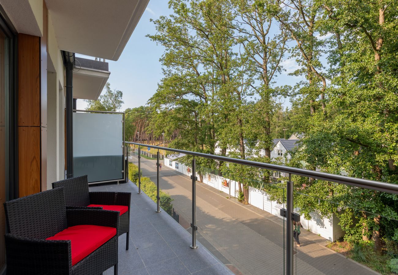 Ferienwohnung in Międzywodzie -  Little Laguna 14, 1 Schlafzimmer, Balkon