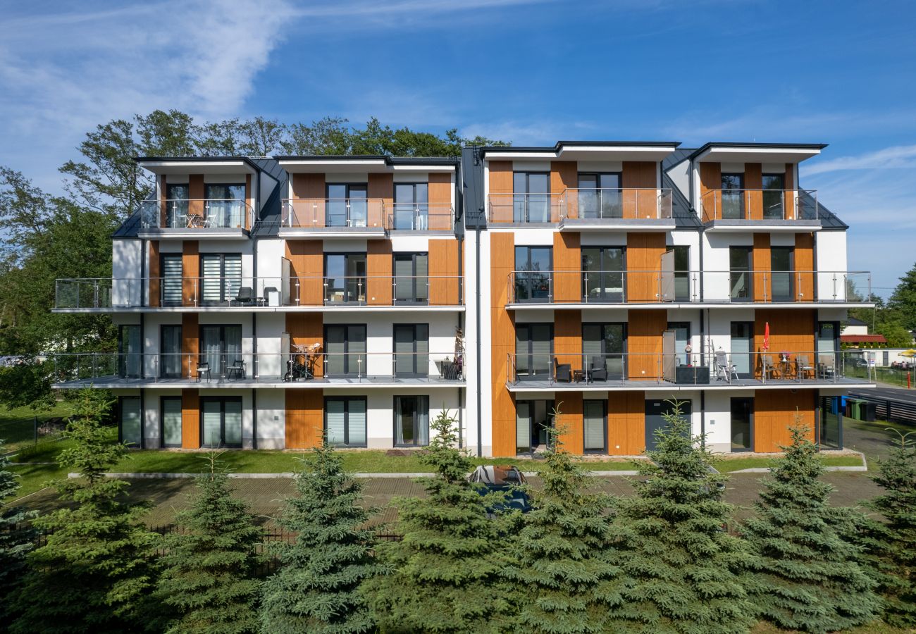 Ferienwohnung in Międzywodzie -  Little Laguna 14, 1 Schlafzimmer, Balkon