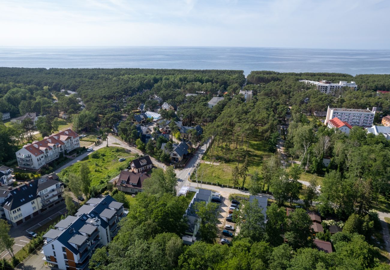 Ferienwohnung in Międzywodzie - Little Laguna 17, 1 Schlafzimmer, Balkon, Parkplatz