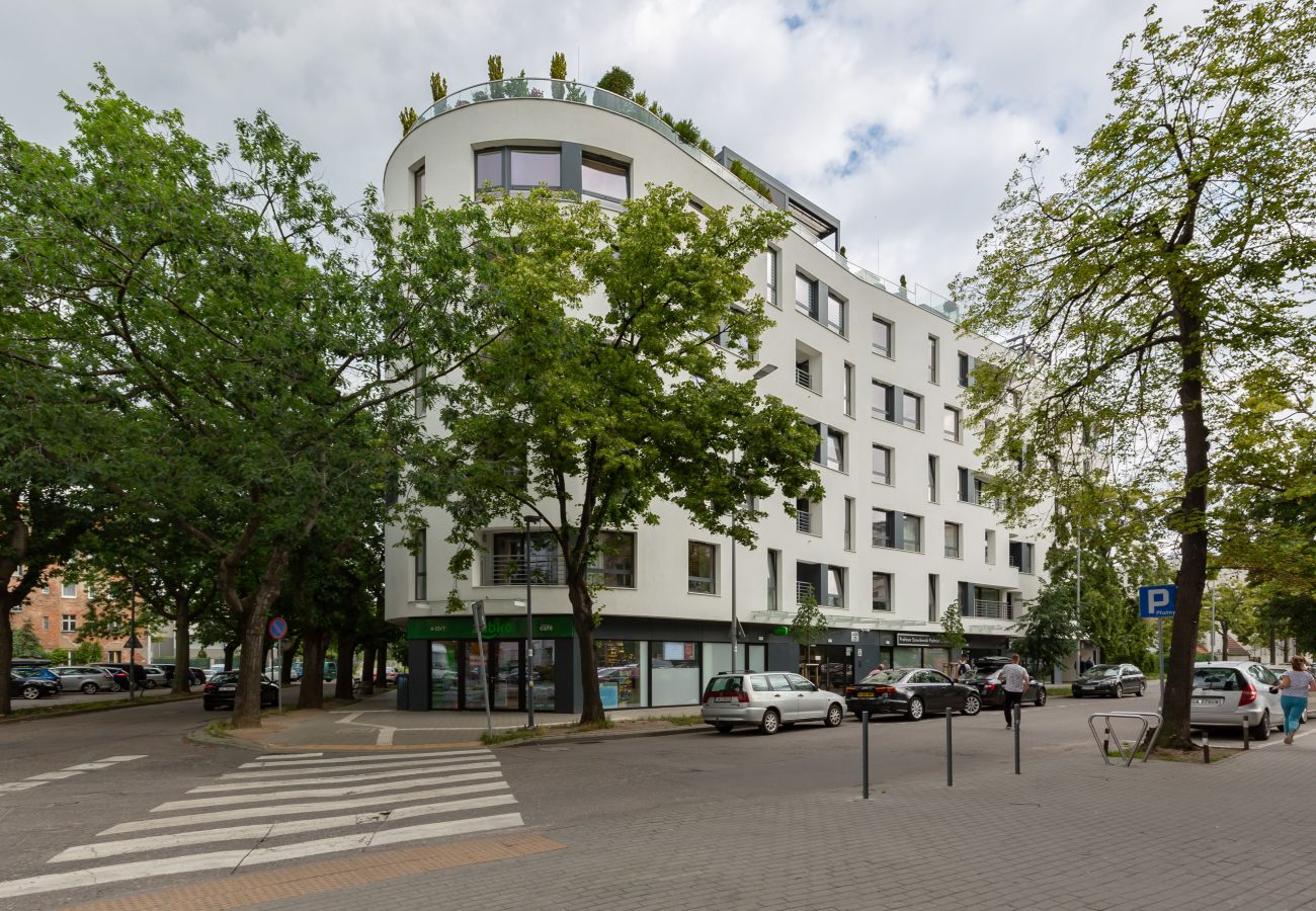 Ferienwohnung in Gdynia - Żeromskiego 23a/7, 1 Schlafzimmer, Balkon