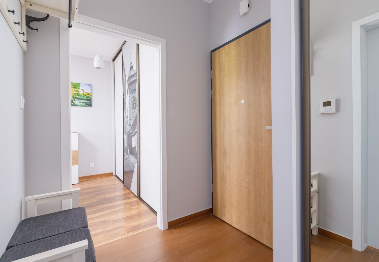 Ferienwohnung in Kraków - Rakowicka 22J/104, 1 Schlafzimmer, Parking, Balkon