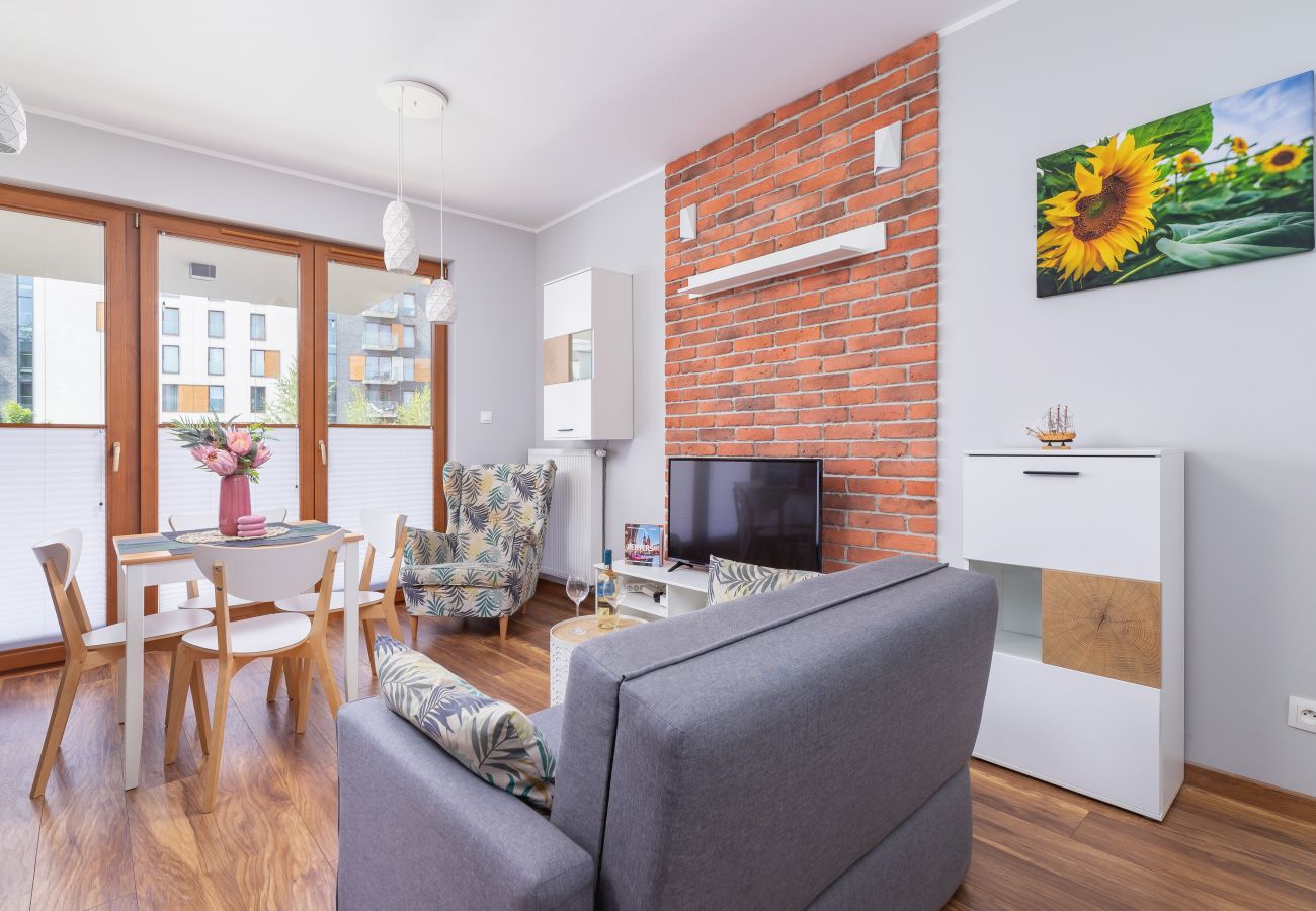 Ferienwohnung in Kraków - Rakowicka 22J/104, 1 Schlafzimmer, Parking, Balkon